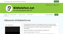 Desktop Screenshot of bildtelefoni.net